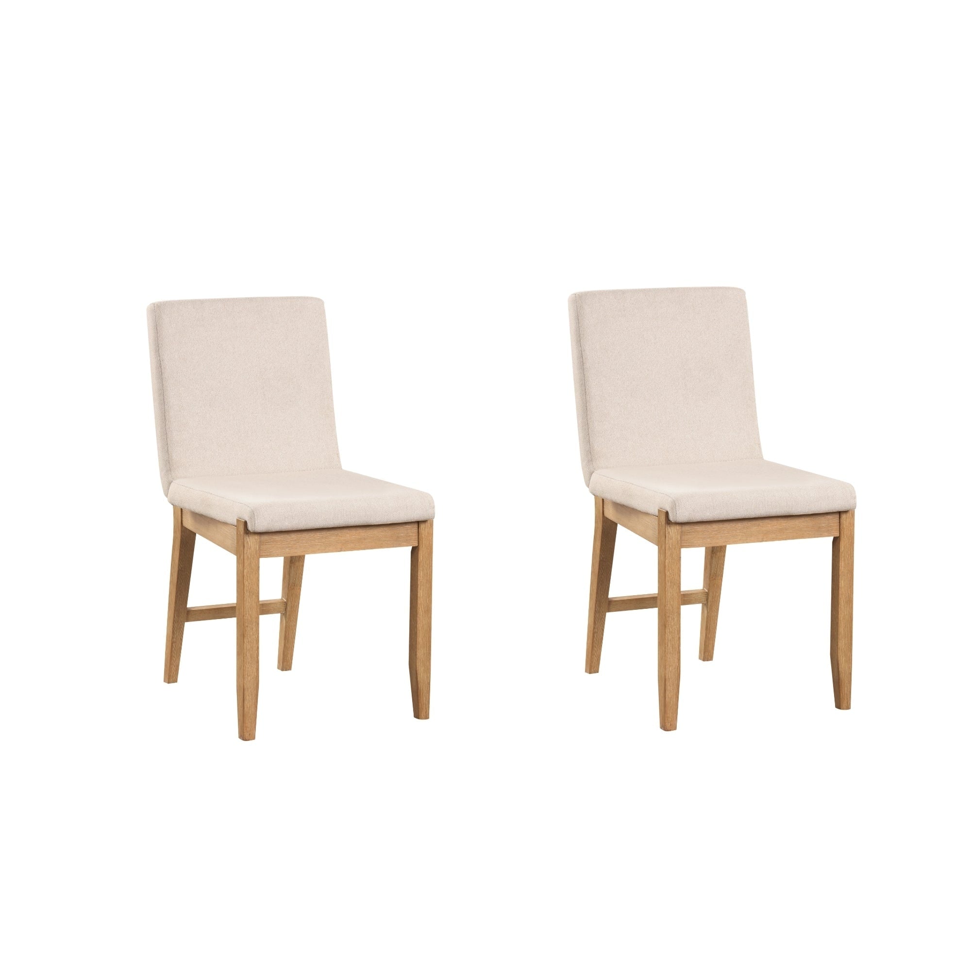 Tabouret de bar moderne Gracie, chaise rembourrée en tissu bouclé et pieds en bois brossé