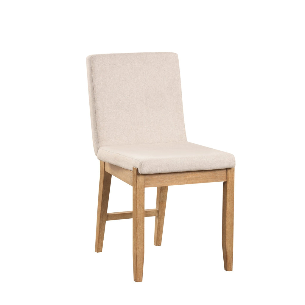 Tabouret de bar moderne Gracie, chaise rembourrée en tissu bouclé et pieds en bois brossé