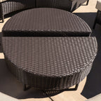 Newton All-Weather Wicker Sectional Sofa Set by Christopher Knight Home