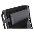 Oversize XL Padded Zero Gravity Lounge Chair Wider Armrest Adjustable Recliner with Cup Holder - N/A