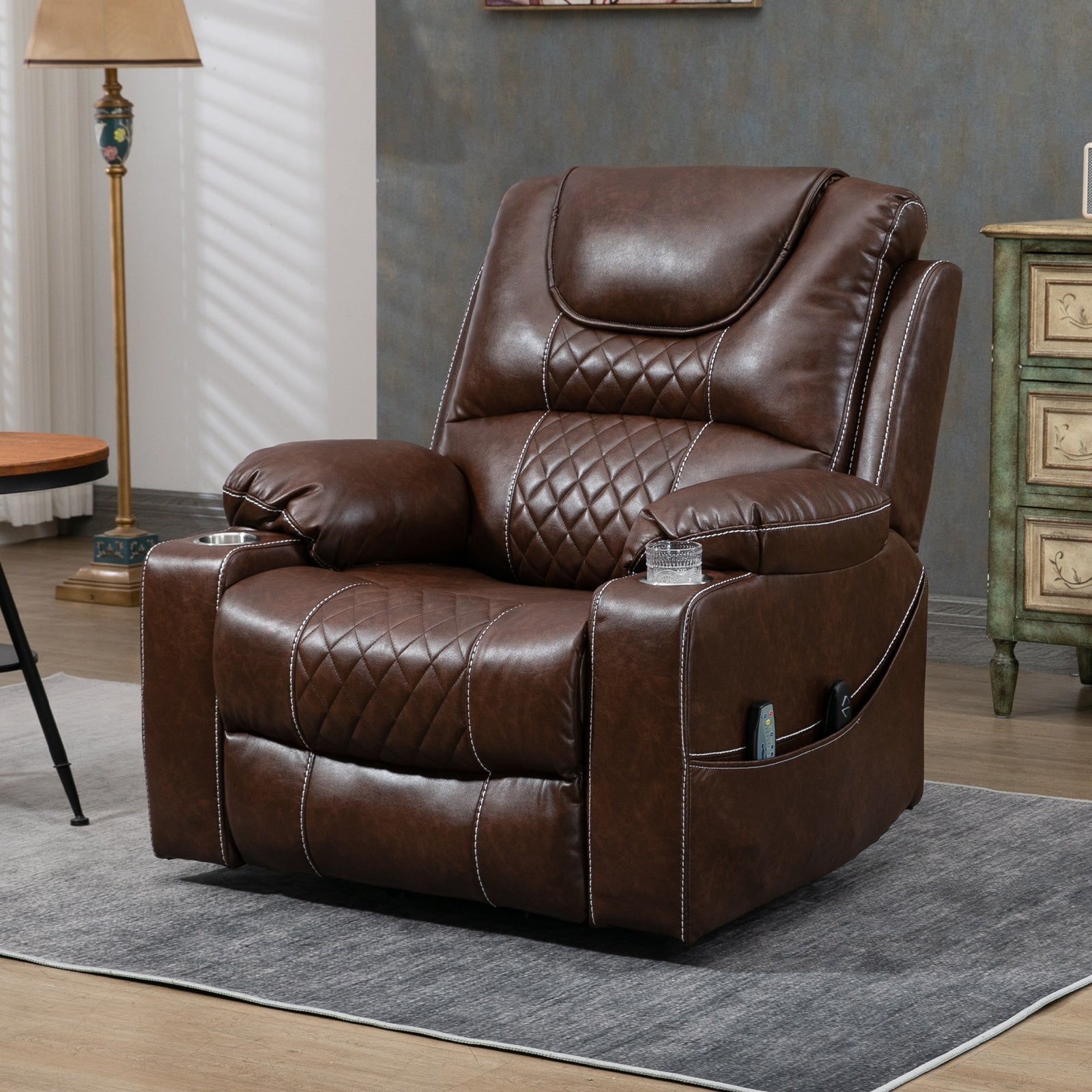 Oversized Electric Recliner Chair Elderly Power Lift Chair, 400 lbs.