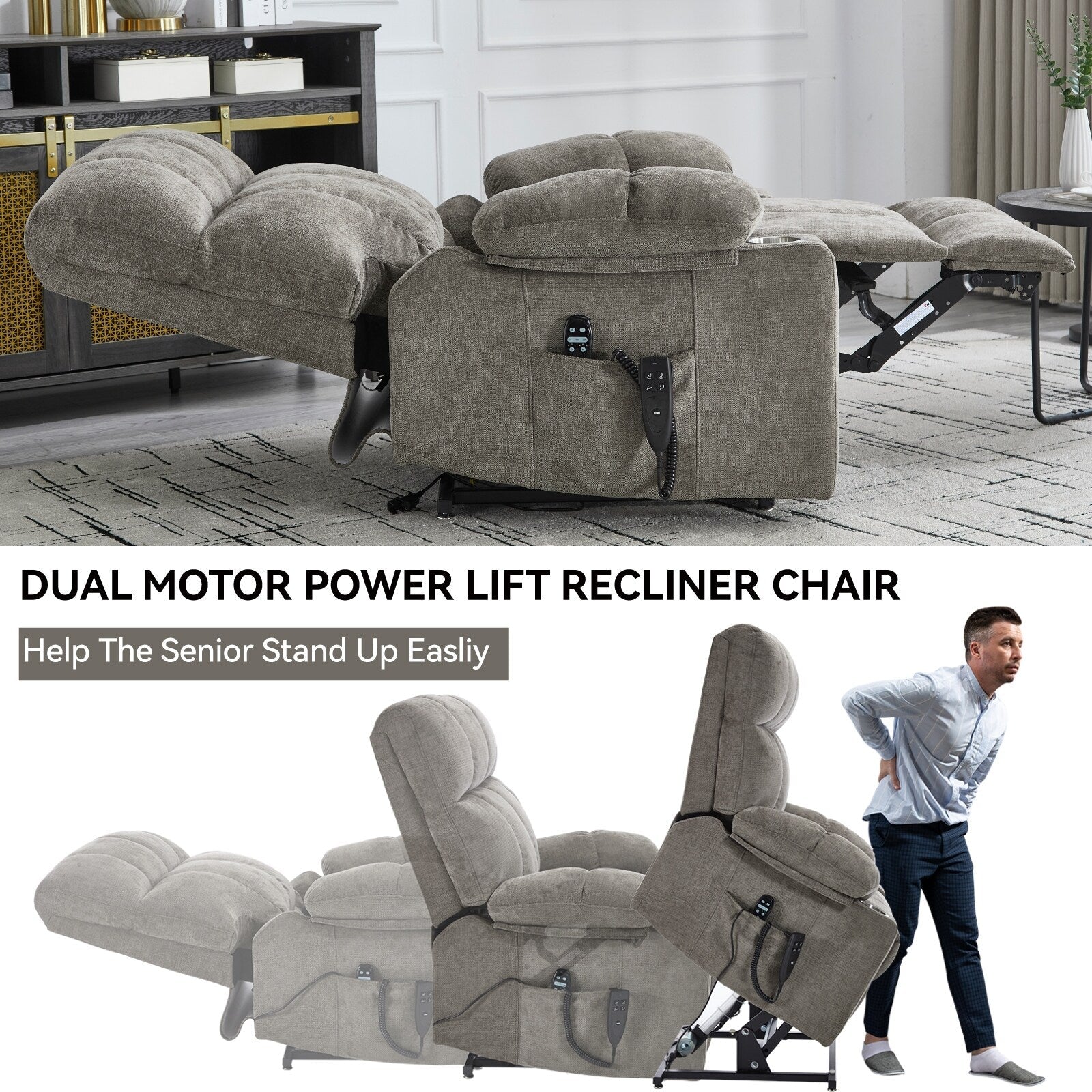 Power Lift Recliner Chair