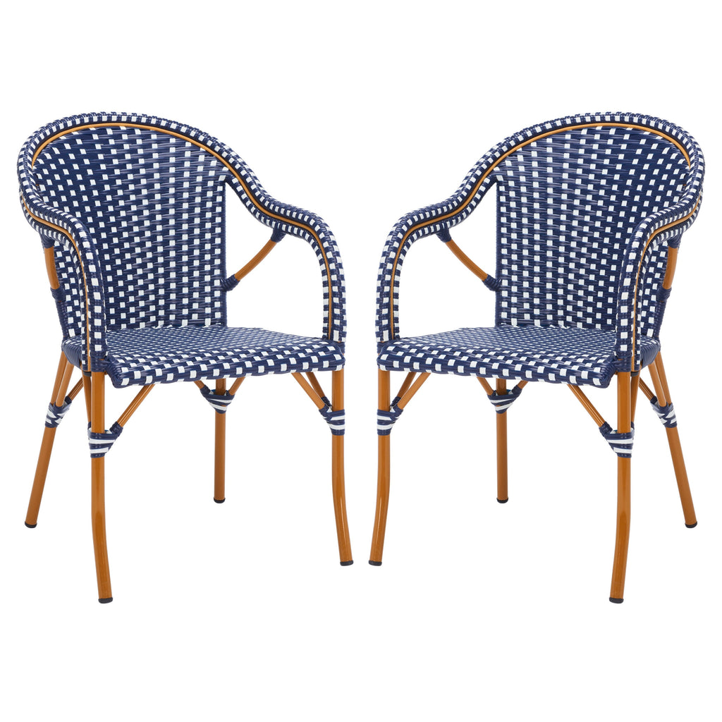SAFAVIEH Doreth Arm Chair (Set of 2) - 23Wx36Dx25H