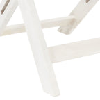 SAFAVIEH Outdoor Brandy 5-Piece Outdoor Dining Table Set - 43Wx35Dx29H