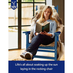 WINSOON All Weather Outdoor Rocking Chair, Set of 2