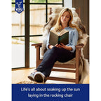 WINSOON All Weather Outdoor Rocking Chair, Set of 2