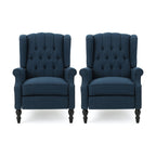 Walter Tufted Fabric Recliners (Set of 2) by Christopher Knight Home