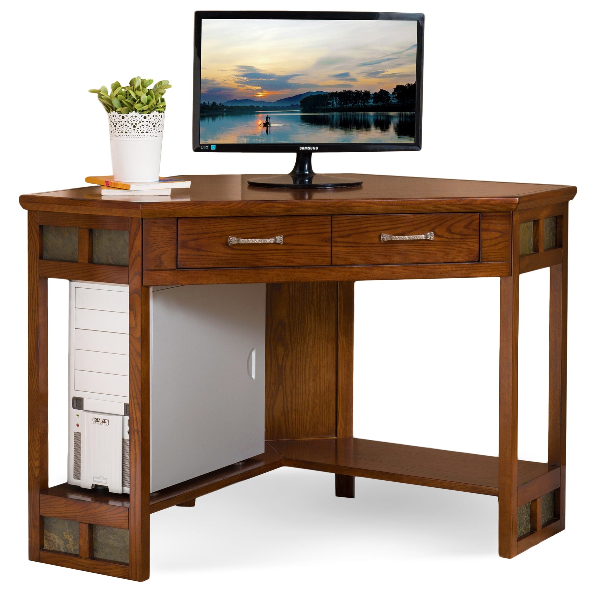Leick Home Mission Corner Writing Desk