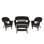 Wicker Patio 4-piece Conversation Set
