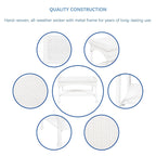 Wicker Patio 4-piece Conversation Set