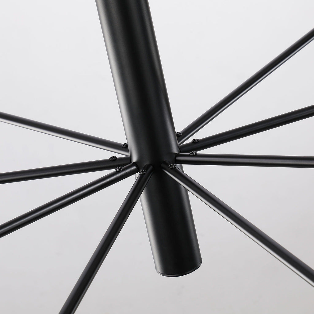 Lustre minimaliste à 15 lumières, style chandelier, 2 niveaux, design ancien - 48