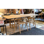 Chaise de salle à manger Oak Bok - Huilée