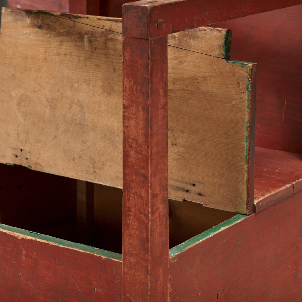 Table ancienne à plateau inclinable