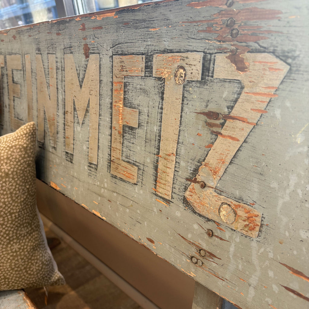 Banc de quincaillerie ancien, vers 1900, Pennsylvanie