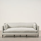 Canapé Madeline revêtu de tissu Kidproof couleur sauge naturelle (90")