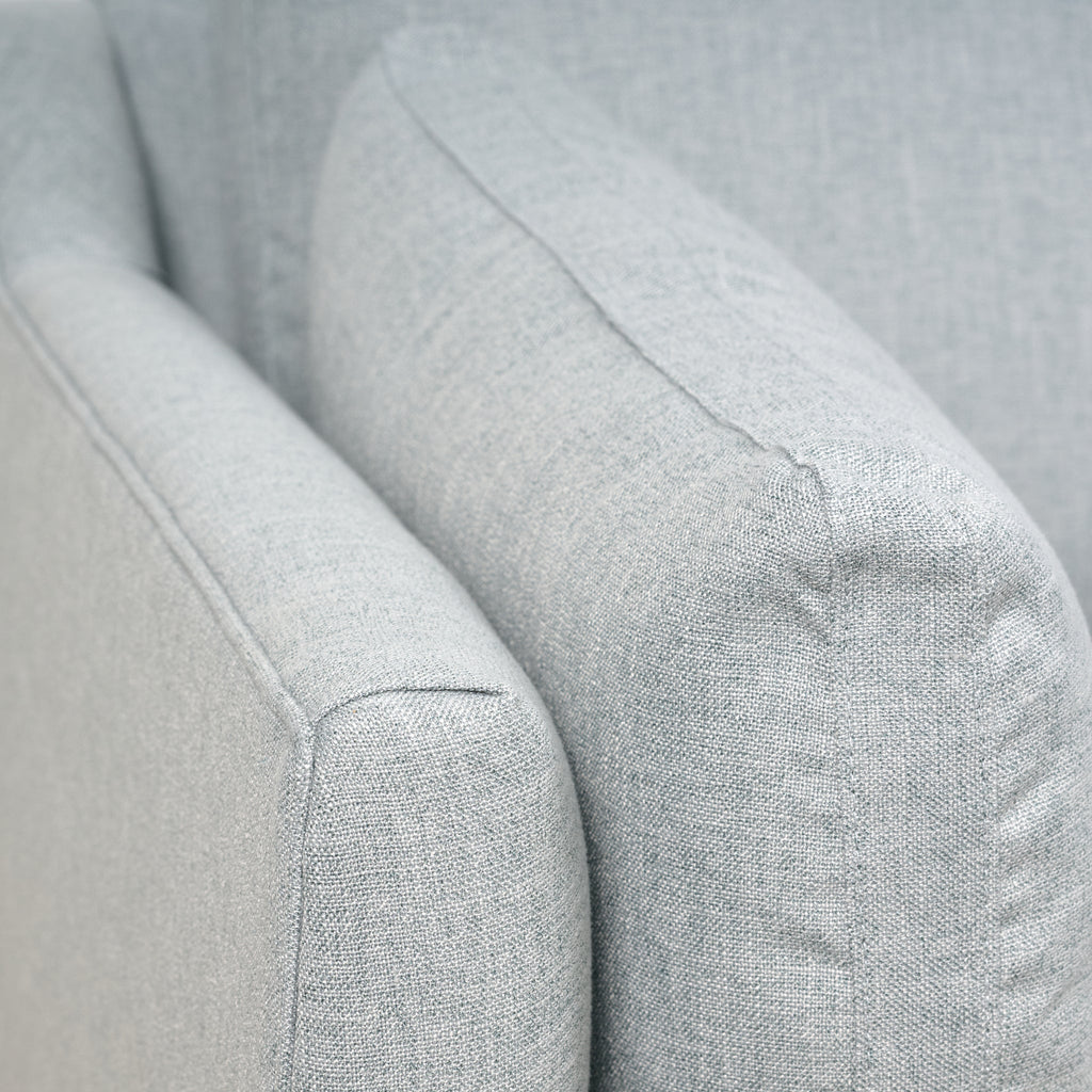 Canapé Holloway revêtu de tissu Kidproof bleu glacier (90)