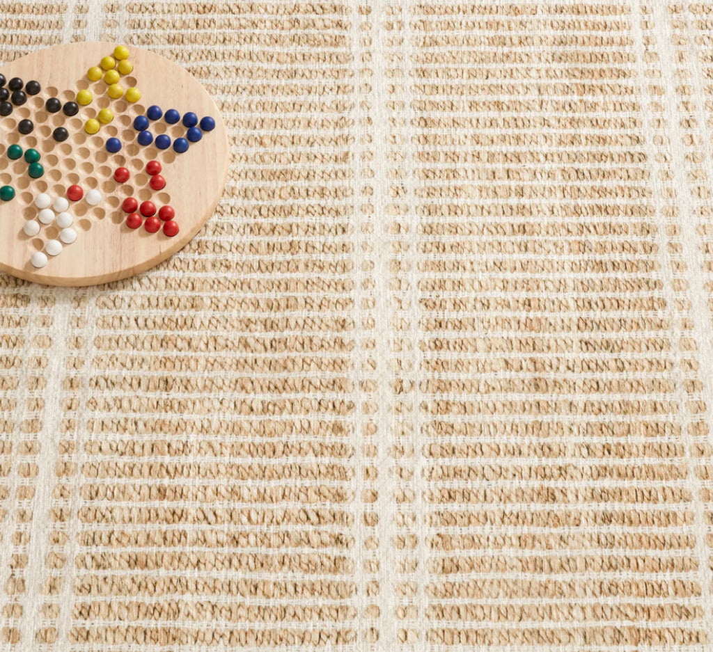 Tapis Arbor Natural lavable en machine 2x3