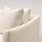 Canapé Everleigh couleur blé sable (89)