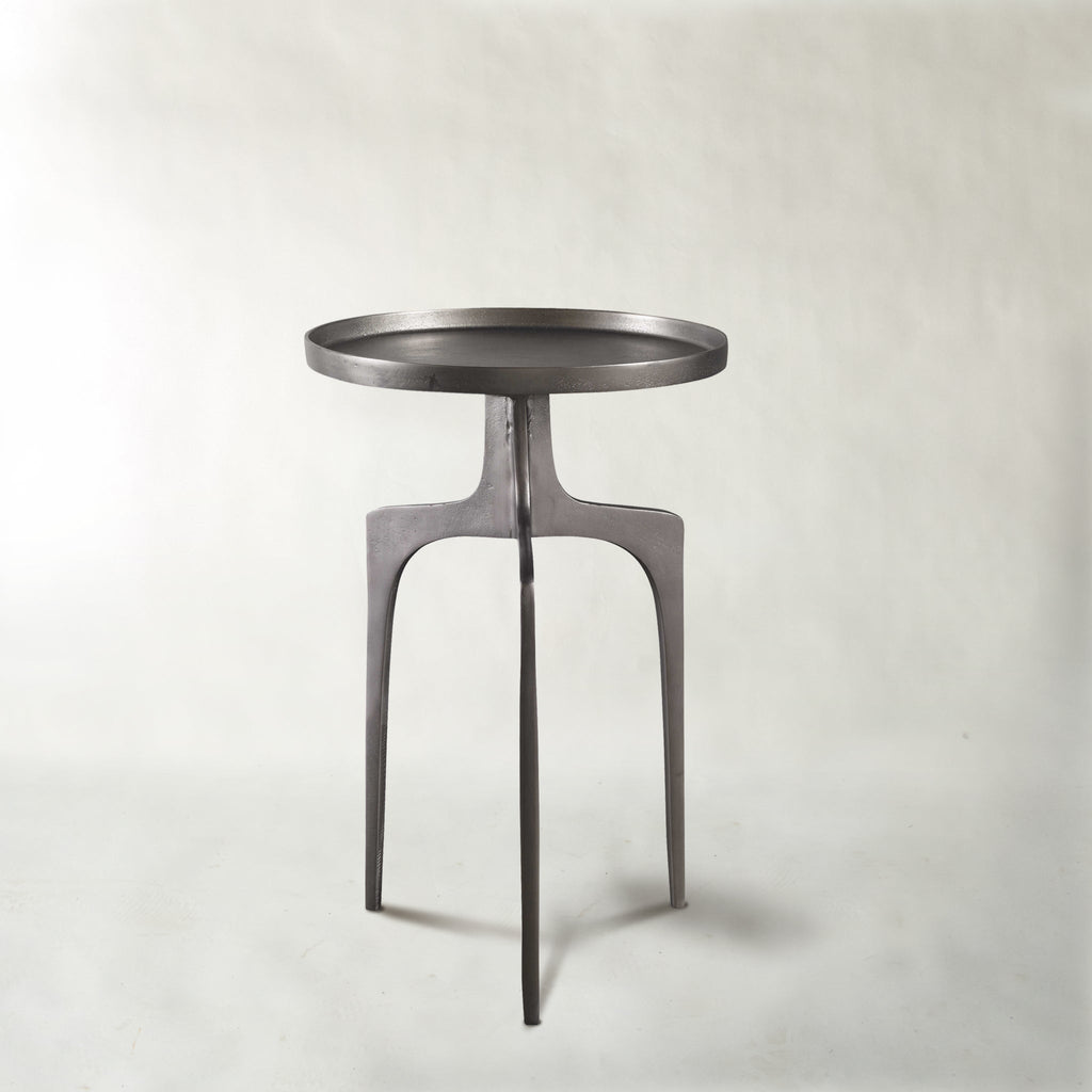 Table d'appoint Kenward en nickel