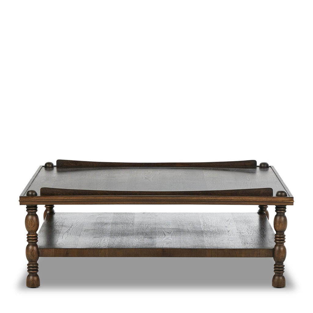 Table basse Upton en chêne espresso