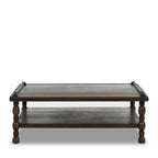 Table basse Upton en chêne espresso