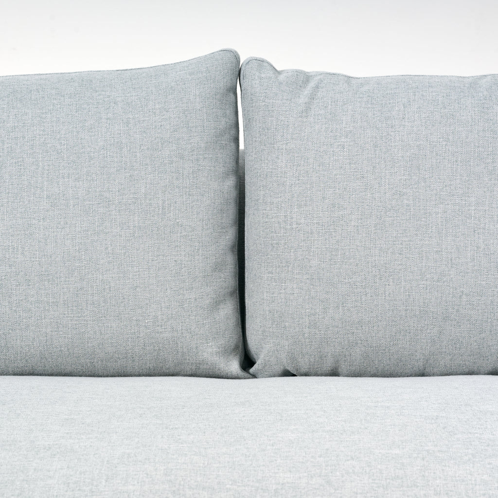 Canapé Holloway revêtu de tissu Kidproof bleu glacier (90)