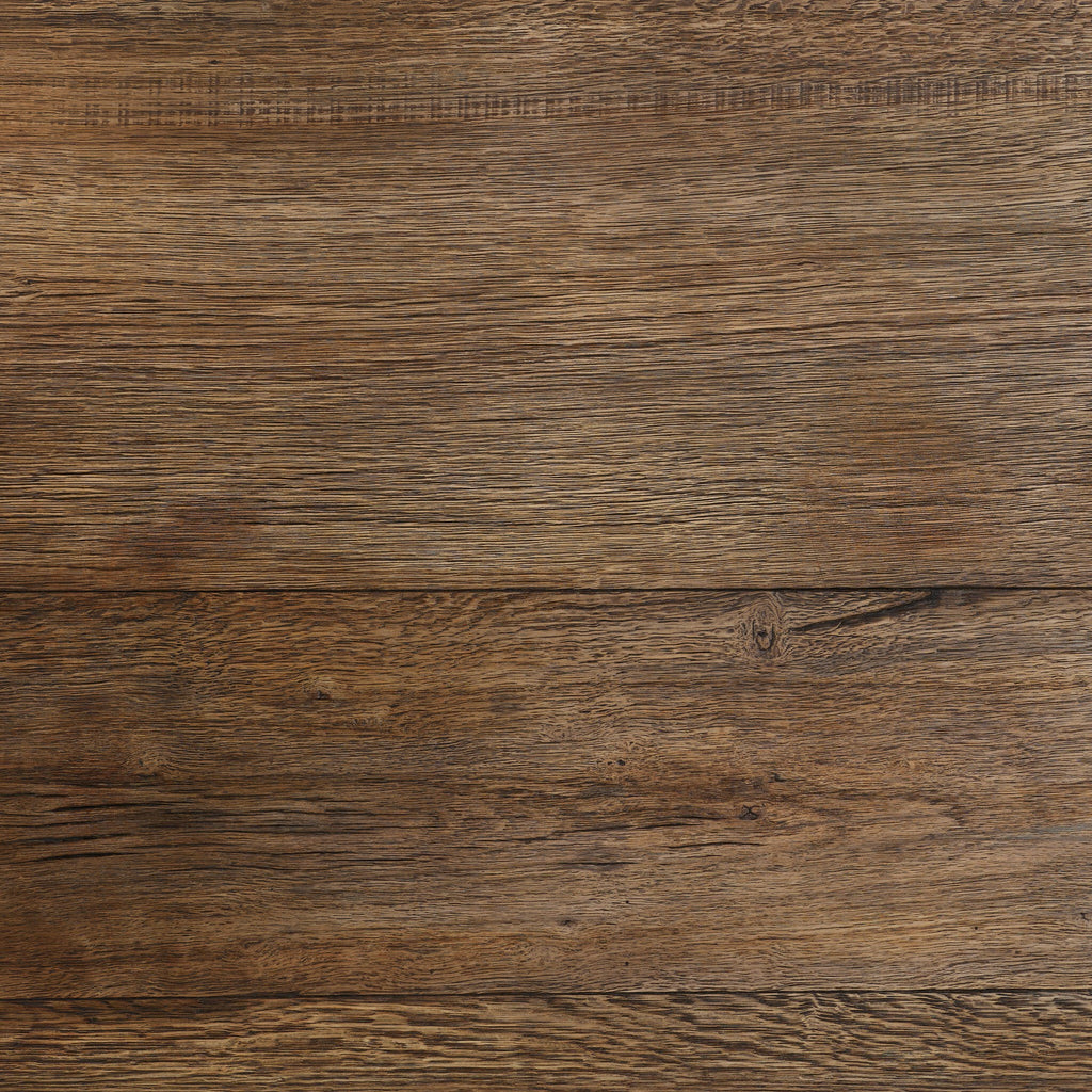 Table basse Elio petit modèle en chêne blanchi brûlé