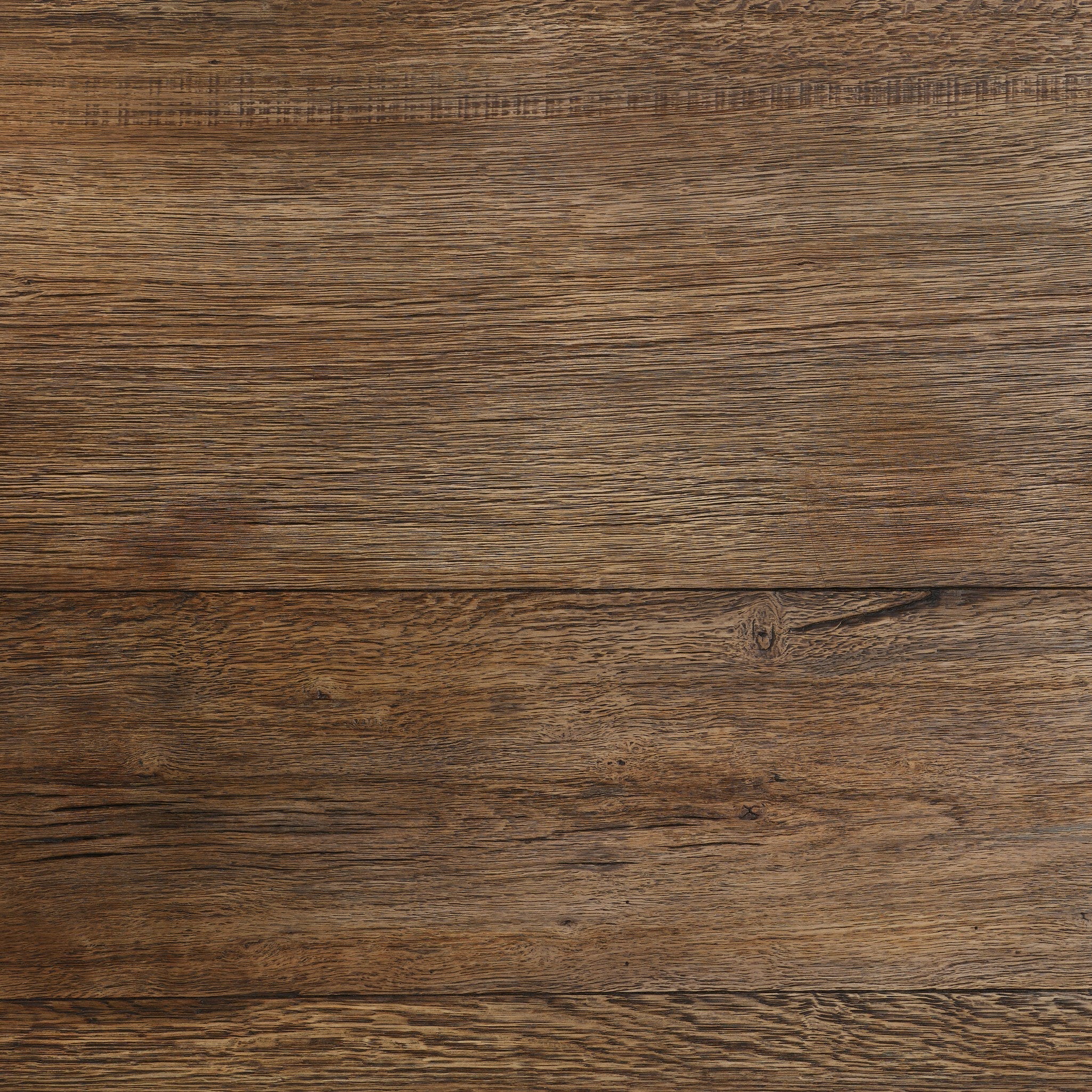 Table basse Elio petit modèle en chêne blanchi brûlé