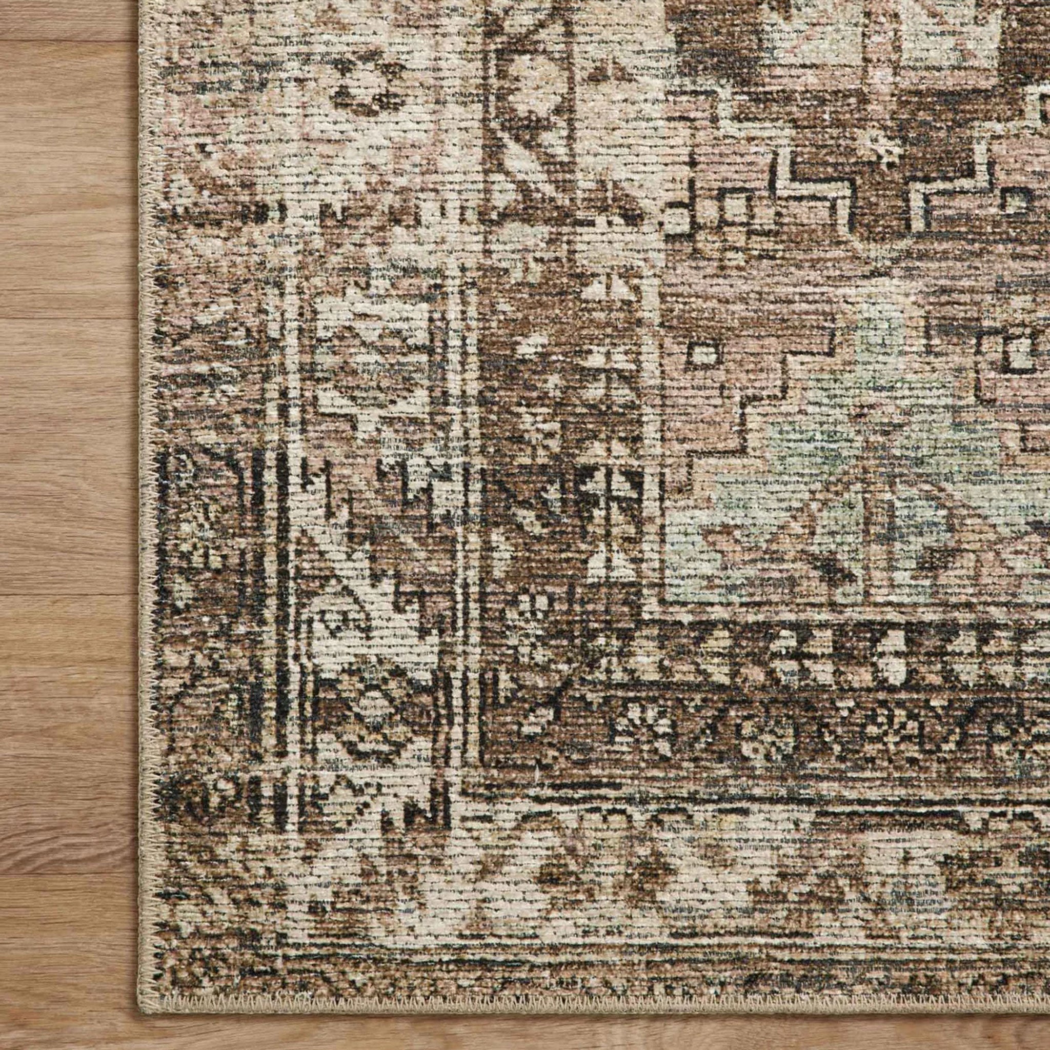 Tapis Billie couleur argile/sauge 2,3 x 3,9