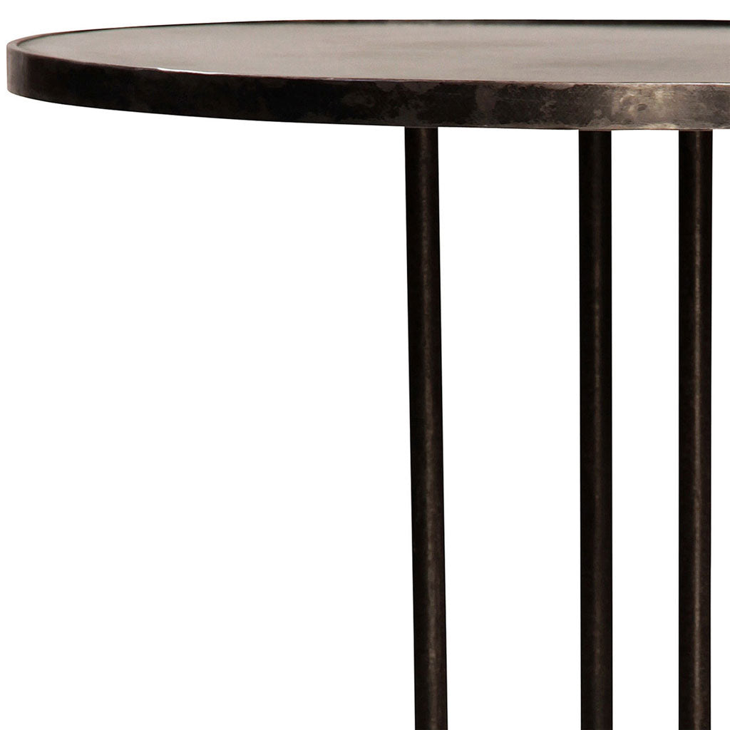 Table d'appoint en acier Heath