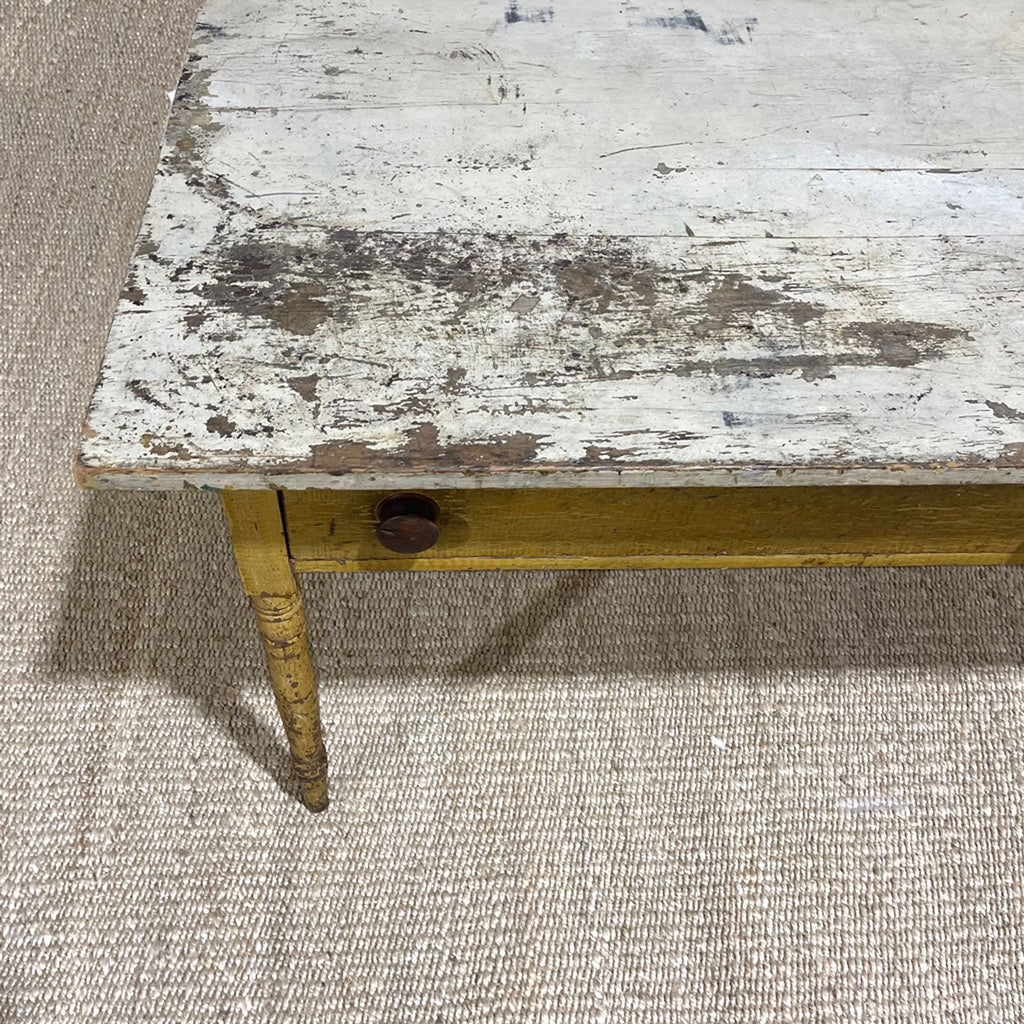 Table de campagne ancienne du New Hampshire, XIXe siècle