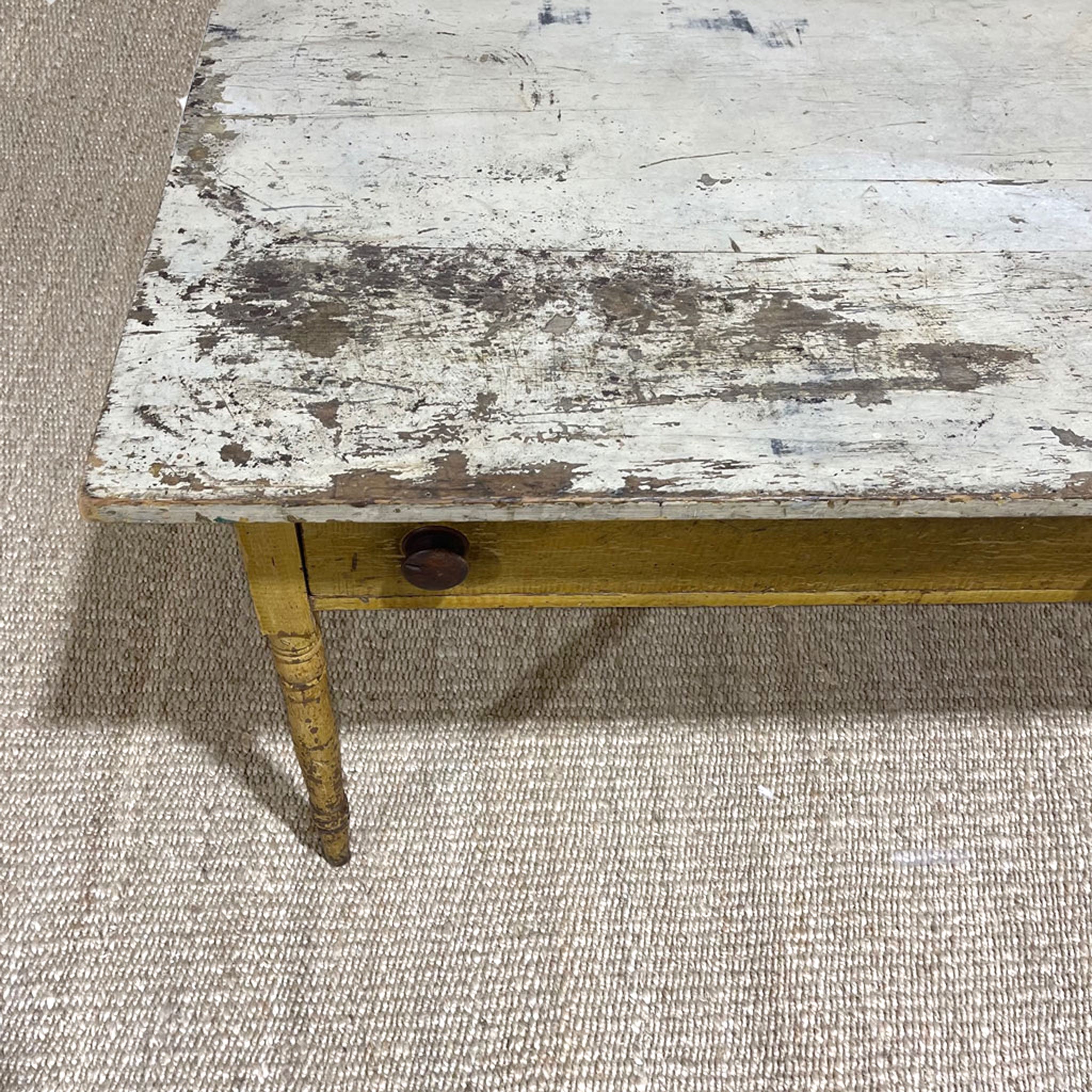 Table de campagne ancienne du New Hampshire, XIXe siècle