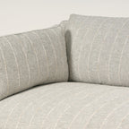 Canapé Madeline revêtu de tissu Kidproof couleur sauge naturelle (90")