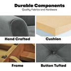 Canapé iLounge Harvard en microfibre